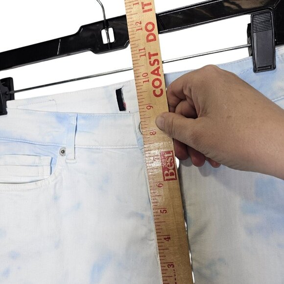 Raffaello Rossi Light Blue‎ Candy Jogger Pants  Jeans Mid-Rise Button Closure 29 - Picture 6 of 11